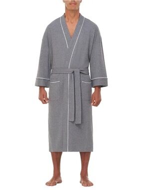 Majestic - Men's Waffle Knit Dressing Gown